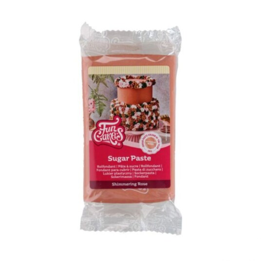Shimmering Rose Fondant Fra Funcakes 250g 