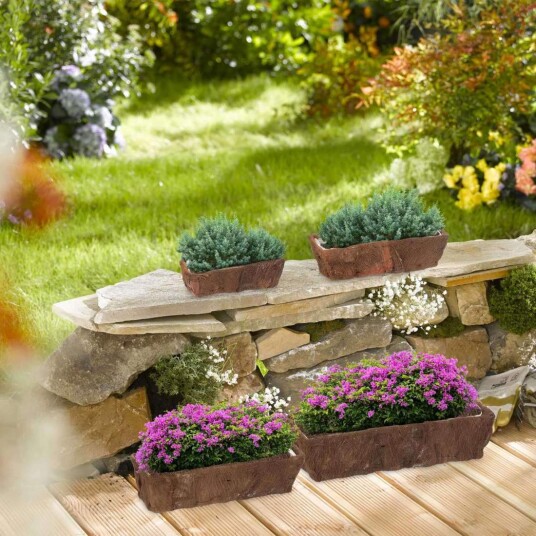 Blomsterkasse sett med 4 stk Blomsterkasse sett med 4 stk