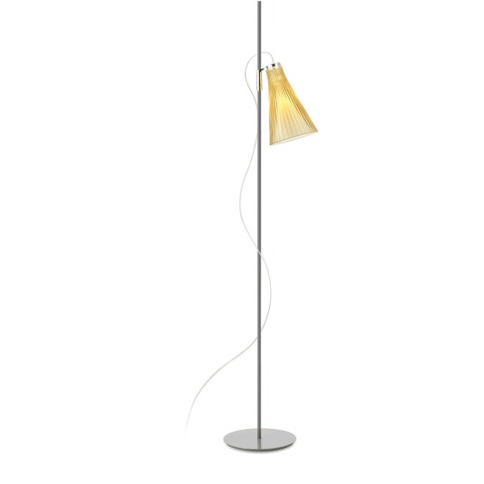 Kartell K-Lux Gulvlampe Grey/Straw Yellow Kartell K-Lux Gulvlampe Grey/Straw Yellow
