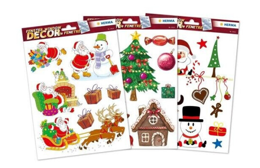 HERMA Set window pictures christmas children motives