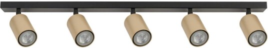 Sigma Downlight Zoom 5 lyskilder svart/gull