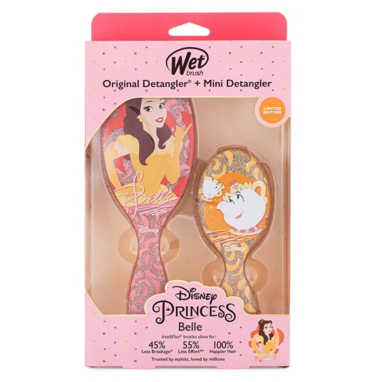 Wetbrush Original Detangler Set Disney Princess Belle Wetbrush Original Detangler Set Disney Princess Belle