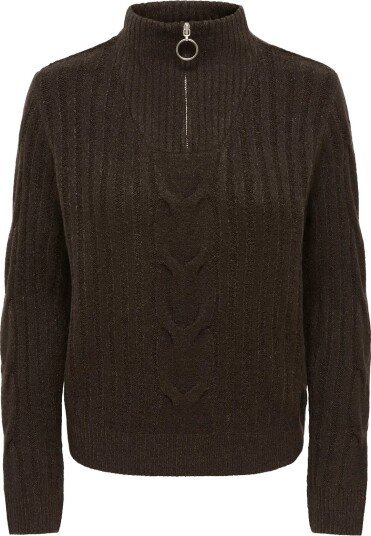 JDY | Jdyandrea L/S Zip Cable Pullove Knt Noos | XL