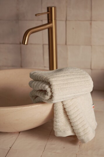 Pure Håndkle Supersoft 30x50 cm Beige