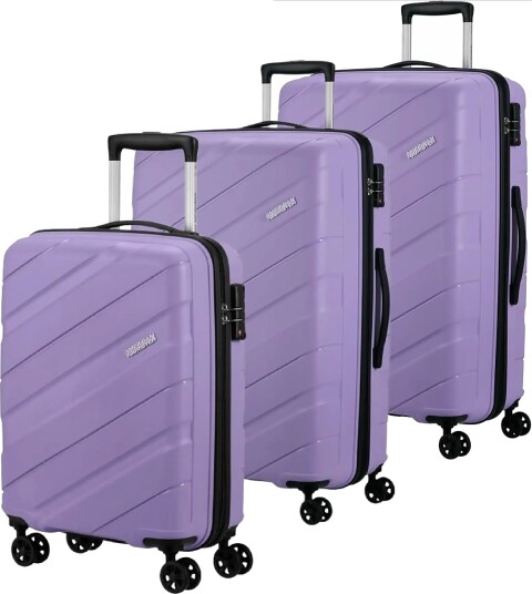 American Tourister Jetdriver 3.0 3 Pc Set A Fondant Pink - Purple - ONE SIZE
