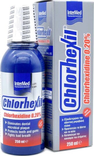 Klorheksidin Munnvann 0,20 % CHLORHEXIL Oral Solution 250 ml.