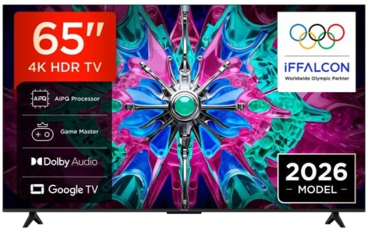 iFFALCON 65" U65A 4K LCD TV (2026) iFFALCON 65" U65A 4K LCD TV (2026)