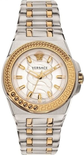 Versace Dameklokke VEHD00420 Chain Reaction Sølvfarget/Stål Ø40 mm