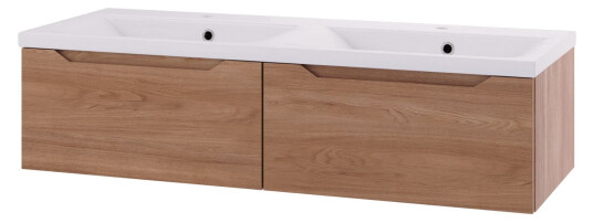 Linn Bad Emma D45 Servantskap med 1 Skuff Eik / 120cm Dobbel 2
