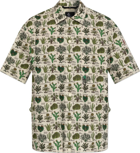 Moncler Herre Skjorter Grønn L,