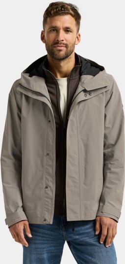 Didriksons Logan Jacket Ash Brown
