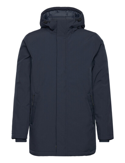 Knowledge Cotton Apparel Climate Shell Jacket - Grs/Vegan - Navy - L Knowledge Cotton Apparel Climate Shell Jacket - Grs/Vegan - Navy - L