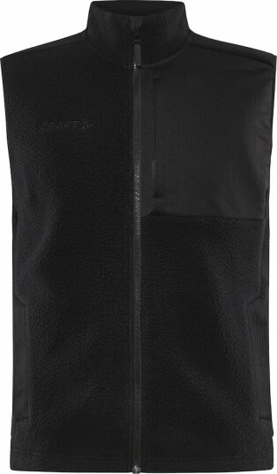 Craft Men's Adv Explore Pile Fleece Vest Black, XL Craft Men's Adv Explore Pile Fleece Vest Black, XL