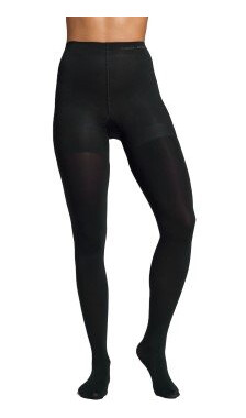 Calvin Klein Strømpebukser Shaper Full Coverage Tights 80 Svart polyamid Small Dame