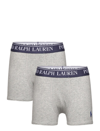 Polo Ralph Lauren Andover Heather Bomull Stretch 2 Pakning Boxer M/10 12 år