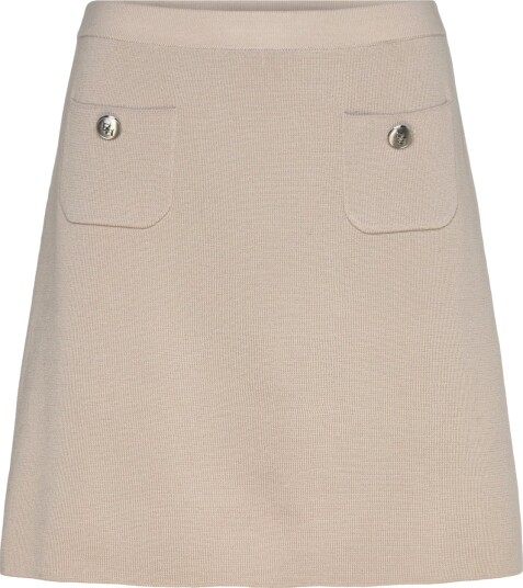 Balmuir Mer Knit Skirt Beige M Balmuir Mer Knit Skirt Beige M