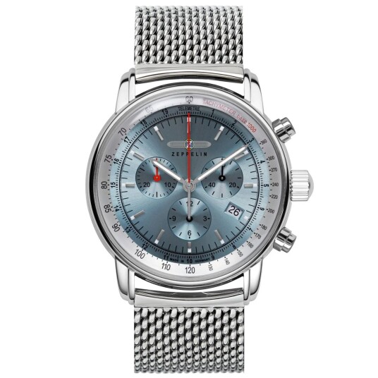 Zeppelin Marine 8886M3 - Herre - 42 mm - Analog - Kvarts urverk - Mineralglas