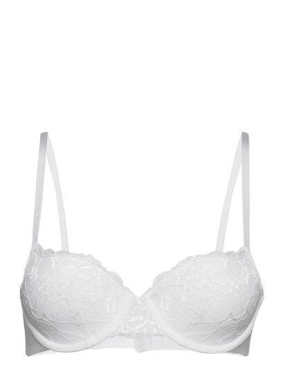 LINDEX Bra Akleja Emelie Lace |Vit |D x 70