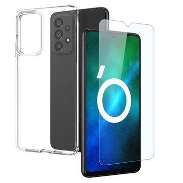 Samsung Galaxy A33 5G Northjo 2-i-1 Beskyttelsessett Klar