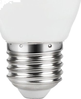 Spl E27 2,8W dimbar LED kronepære   G45 filament matt glass 2700K   Dimbar : Dimbar Kulør : Varm