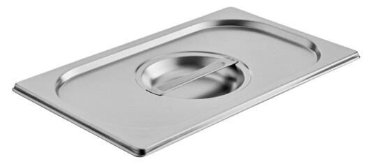 VEGA Kantinelokk, Rustfritt Premium uten hull, GN 1/4; Størrelse GN 1/4; Sølvfarge; Rektangulær