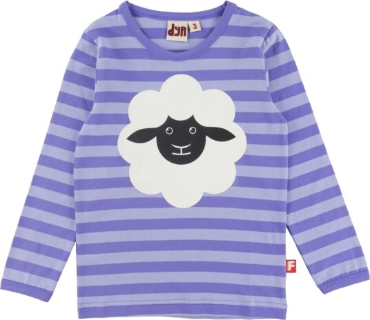 DYR Cph Genser AnimalRoar Kald Purple/Ice Viola m. Sau DYR 6 år (116) Genser Hvit Lilla Svart
