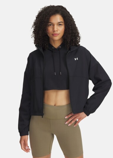 UA Rival Woven Jacket BLACK L Høstjakker UA Rival Woven Jacket BLACK L Høstjakker