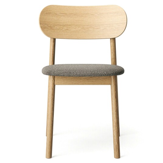 Decotique Elephant Stol Naturlig Eik / Brun Bouclé