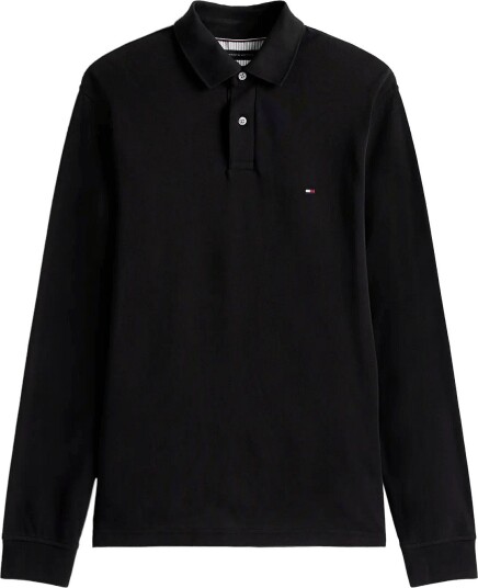 Tommy Hilfiger 1985 Regular Ls Polo Black S Tommy Hilfiger 1985 Regular Ls Polo Black S