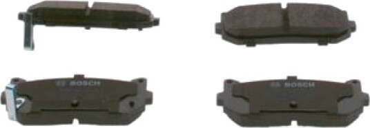 Bremseklosser sett BOSCH 0 986 424 693 Bremseklosser sett BOSCH 0 986 424 693