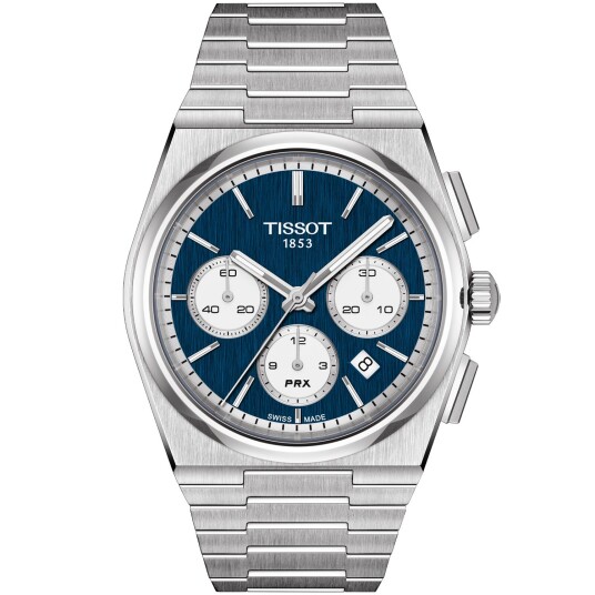 Tissot PRX Automatic Chronograph T1374271104100 Herre 42 mm Analog Automatisk Safirglass