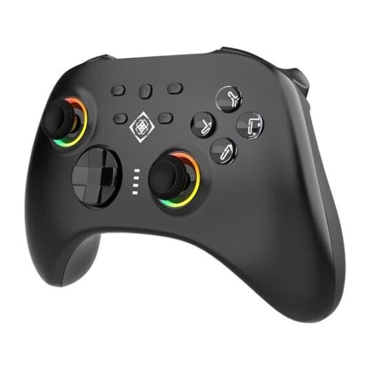 Deltaco Gaming Trådløs Kontroll Pc/switch   Svart [Hall Effect]