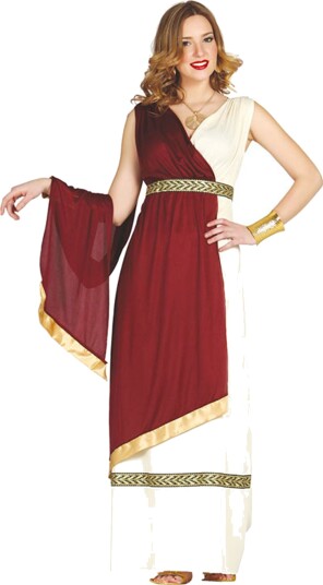 Fiestas Guirca Romersk Kvinne Kostyme X-Small 77350