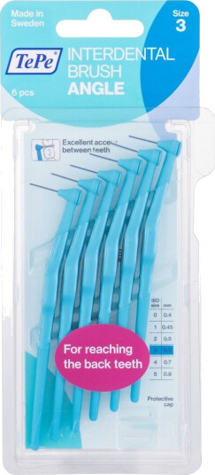 Tepe Tepe Vinkel 0,6 Mm Interdentalbørste 6 Stk