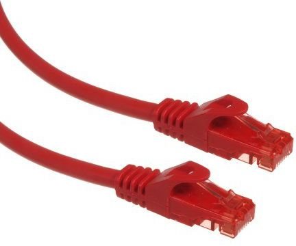 Maclean Mctv-303 R 3 M Cat6 U/Utp Utp Rj-45 Rj-45 Rød Maclean Mctv-303 R 3 M Cat6 U/Utp Utp Rj-45 Rj-45 Rød