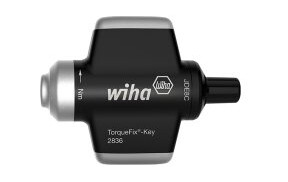 Wiha 38619, Torque Wrench End Fitting, Svart, Sølv, 4 Mm
