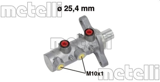 Hovedbremsesylinder METELLI 05-0726