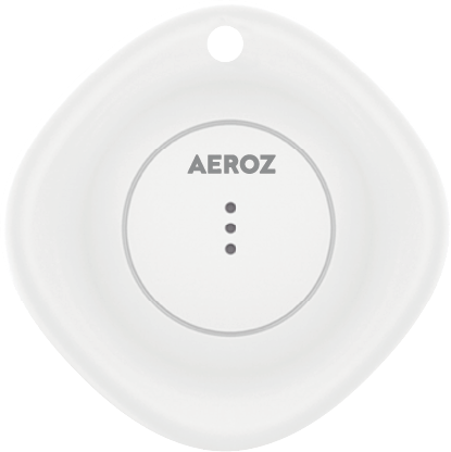 AEROZ Tag-1000 Tag til Koffert og NÃ¸kler - Apple Find - Hvit