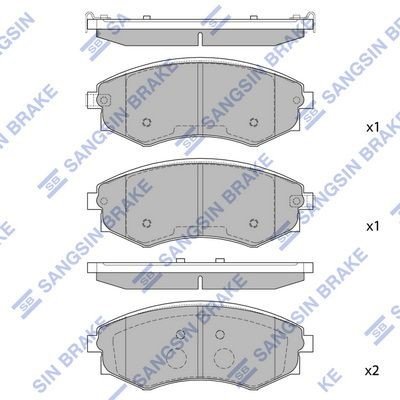 Bremseklosser Hi-Q SP1144