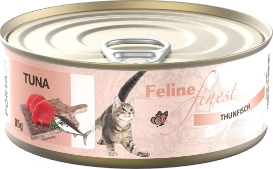 Feline Finest Våtfôr Til Katter Tunfisk 24 X 85 G
