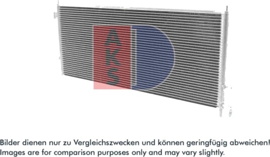 Kondensator, klimaanlegg AKS DASIS 282001N