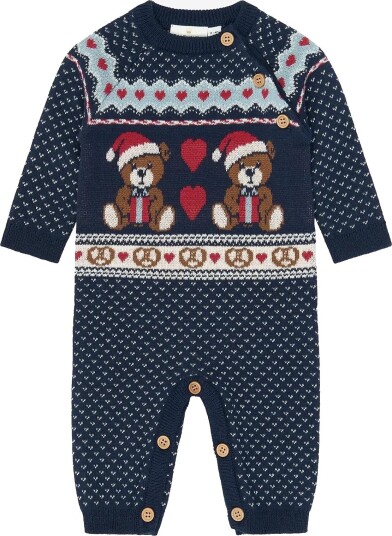 THE NEW SIBLINGS Tnsbholiday Jacquard Jumpsuit - MULTI COLOUR - 92