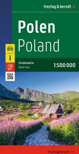 Poland Road Map 1:500,000 scale Poland Road Map 1:500,000 scale