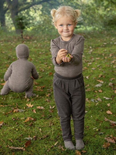 Joha Leggings   Ull/Silke   Mørkebrun   Joha   120   Leggings   Ull