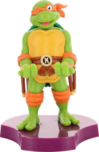 Holdems Michelangelo Miniholder Figur for Mobil med Turtles Design - Oransje Holdems Michelangelo Miniholder Figur for Mobil med Turtles Design - Oransje