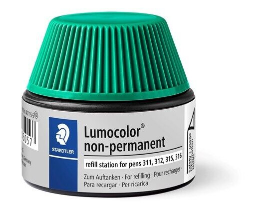 Staedtler Refill ink Lumocolor non-perm. 4 pcs.Green