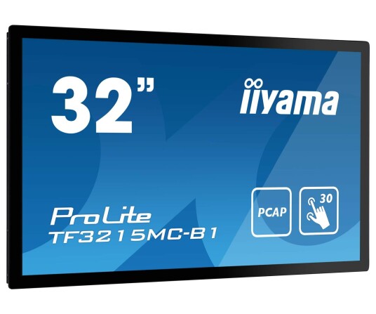 Iiyama ProLite TF3215MC-B2 31.5" Åpen Ramme Berøringsskjerm Full HD 1920x1080 VA Svart