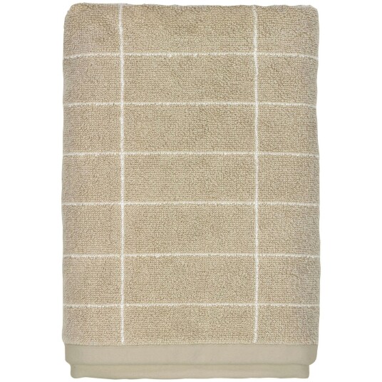 Mette Ditmer Tile Stone gjestehåndkle 38 x 60 cm 2-pakning Sand-off white Mette Ditmer Tile Stone gjestehåndkle 38 x 60 cm 2-pakning Sand-off white