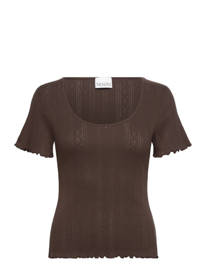 Noella Julietta Top - Brown - M