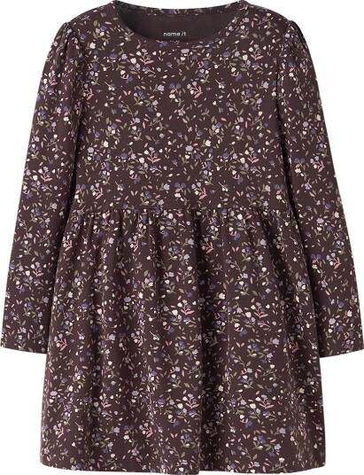 Name It Kjole NmfOceana Chocolate Plum Name It 5 år (110) Kjole Brun